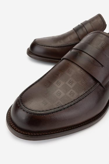  Valmenti Erkek Hakiki Deri Kahverengi Klasik Ayakkabı