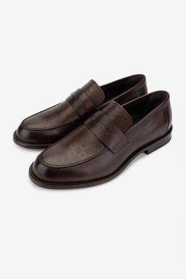  Valmenti Erkek Hakiki Deri Kahverengi Klasik Ayakkabı