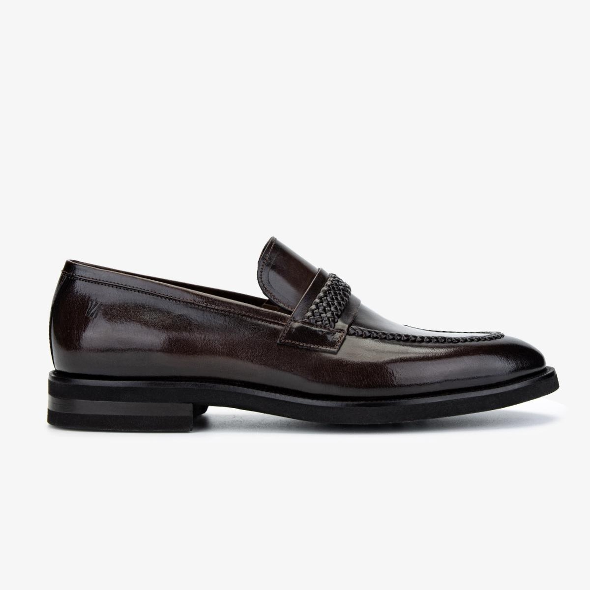 Valmenti Erkek Hakiki Deri Kahverengi Klasik Ayakkabı