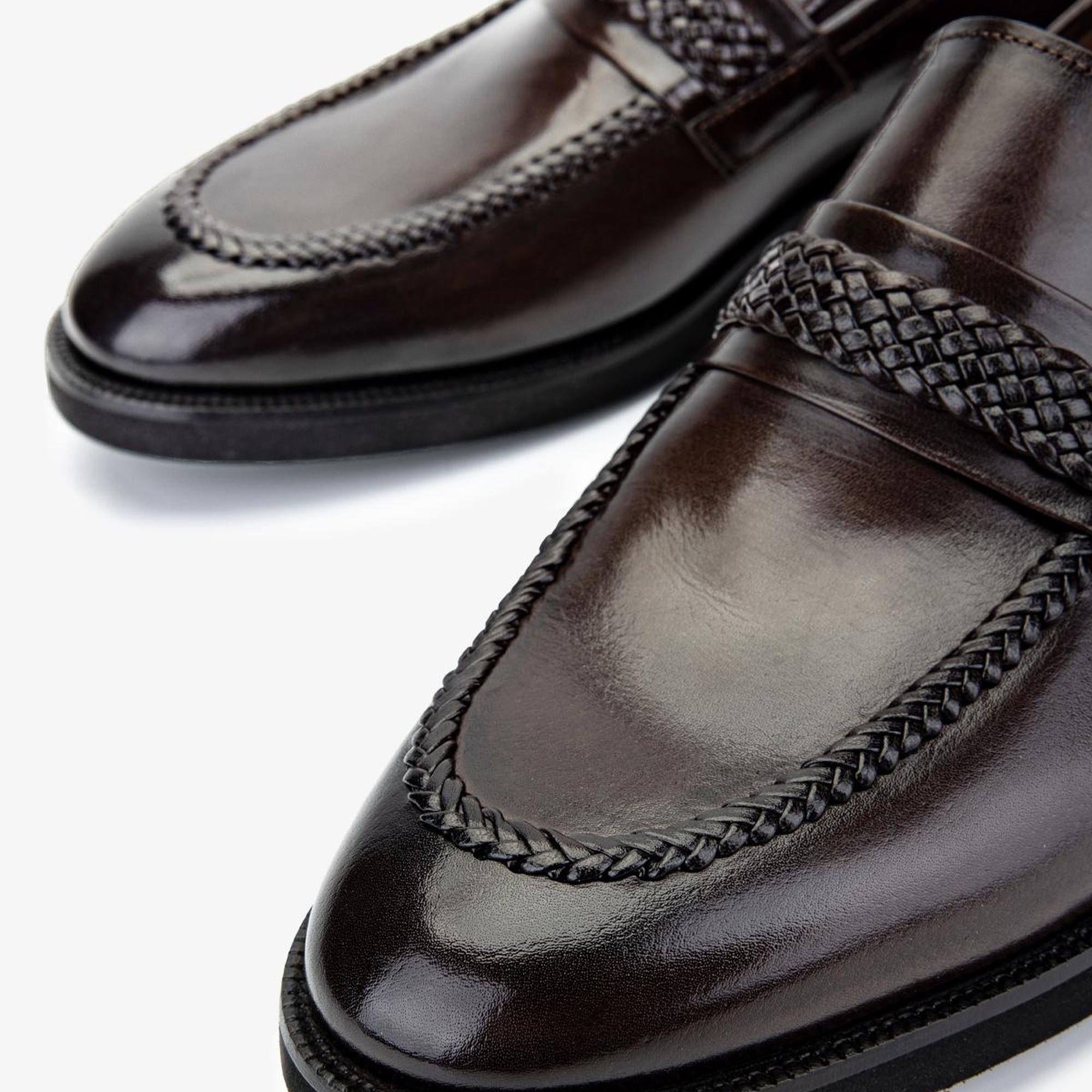 Valmenti Erkek Hakiki Deri Kahverengi Klasik Ayakkabı