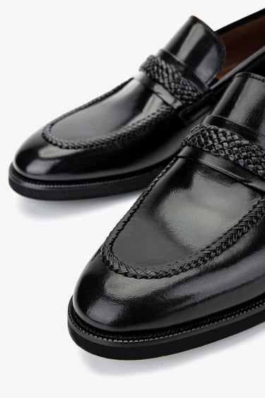  Valmenti Erkek Hakiki Deri Siyah Klasik Ayakkabı