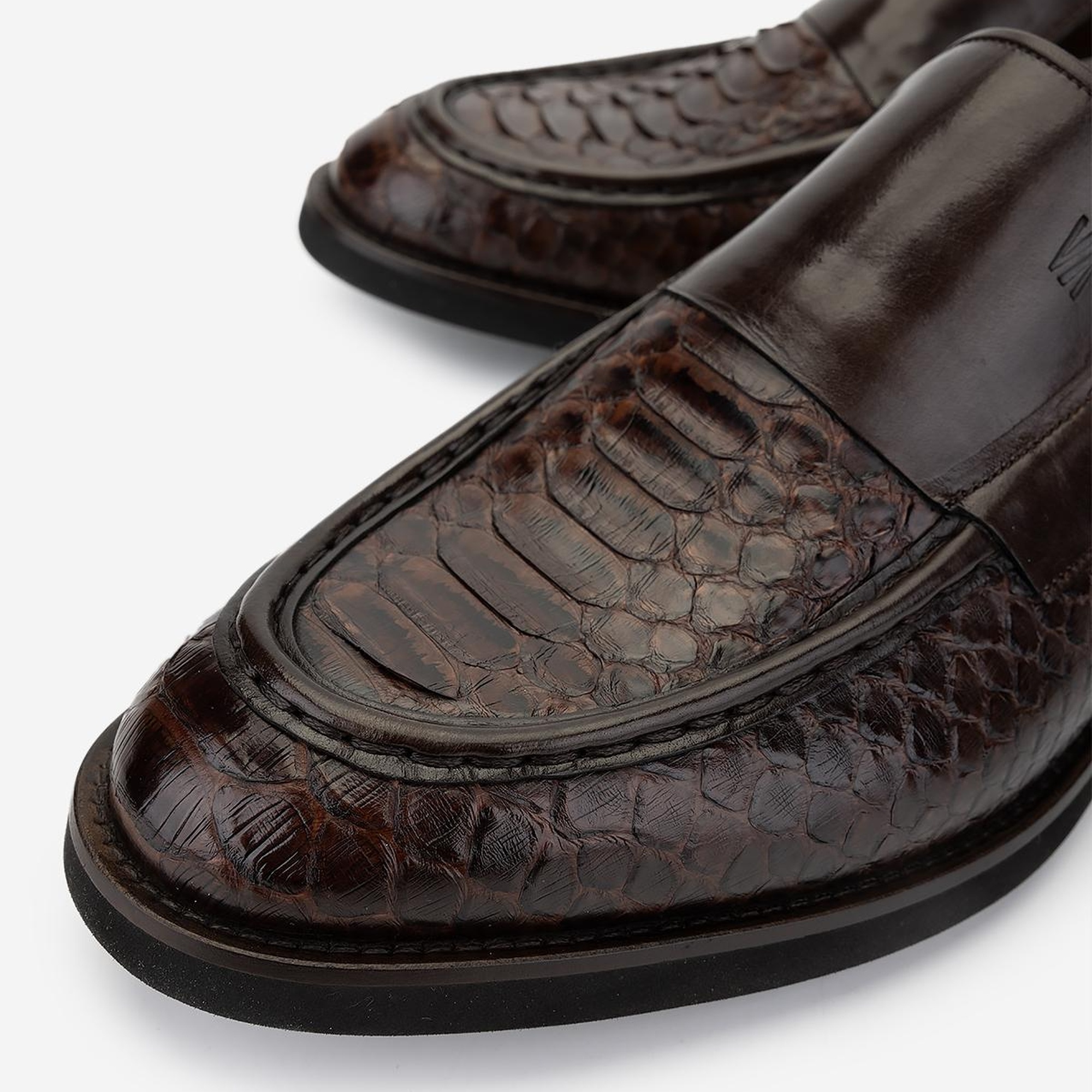 Valmenti Erkek Hakiki Deri Kahverengi Klasik Ayakkabı