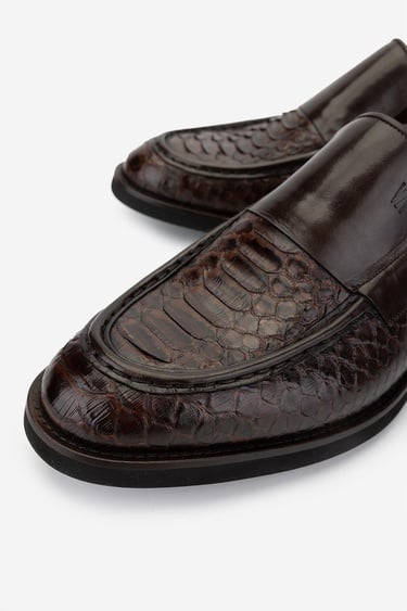  Valmenti Erkek Hakiki Deri Kahverengi Klasik Ayakkabı