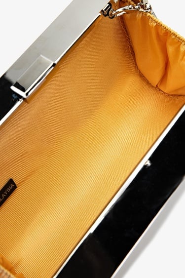  Valmenti Kadın Vegan Altın Omuz Çanta