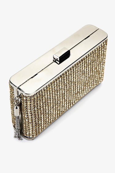  Valmenti Kadın Vegan Altın Omuz Çanta