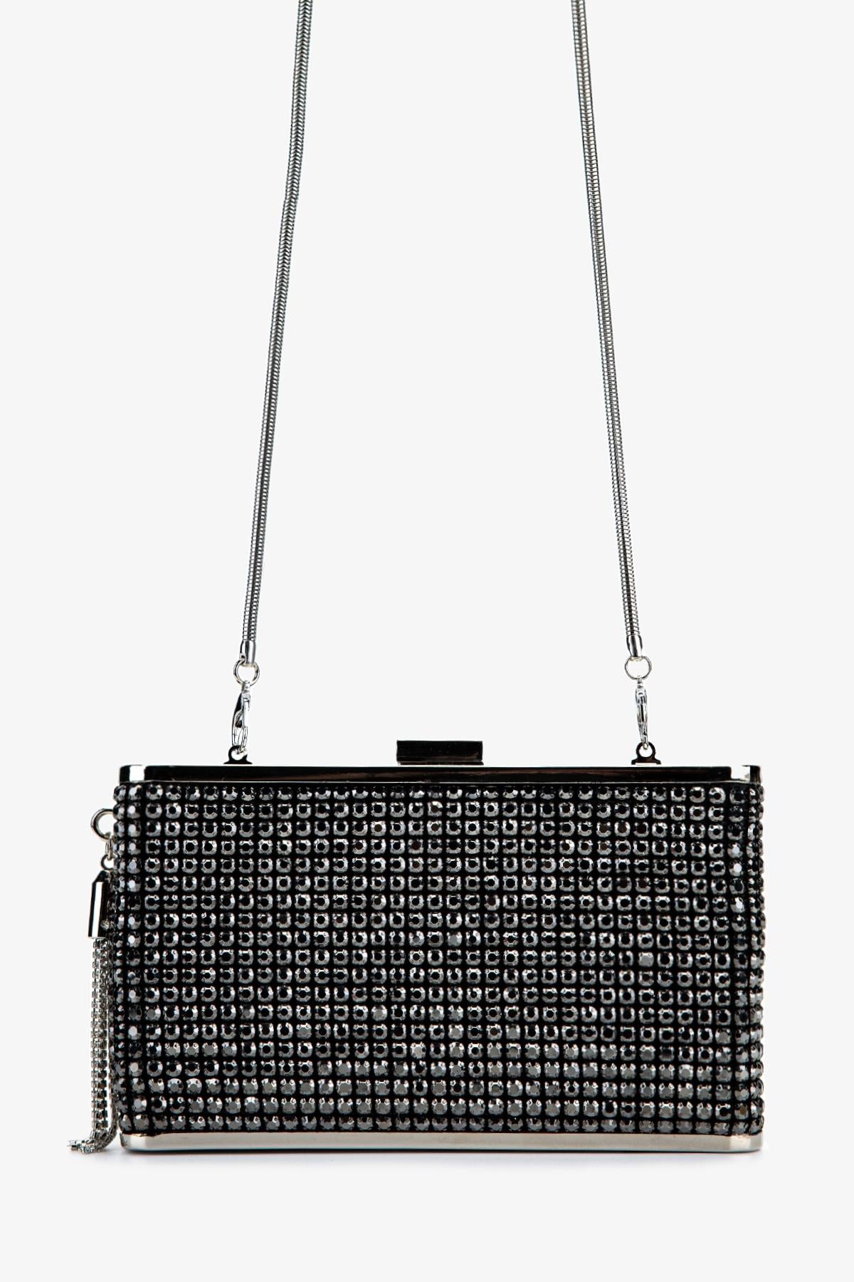  Valmenti Kadın Vegan Metalik Omuz Çanta