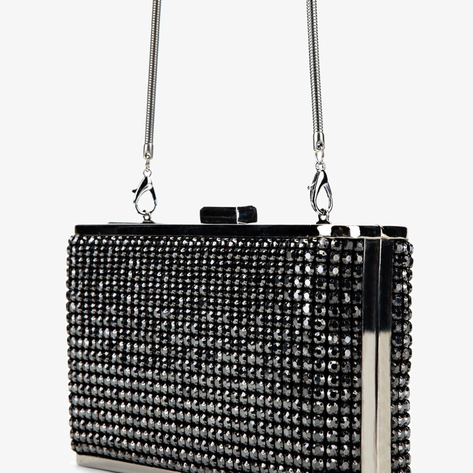 Valmenti Kadın Vegan Metalik Omuz Çanta