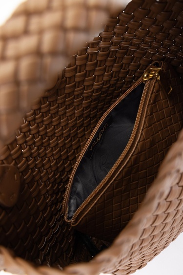  Valmenti Kadın Vegan Camel Omuz Çanta