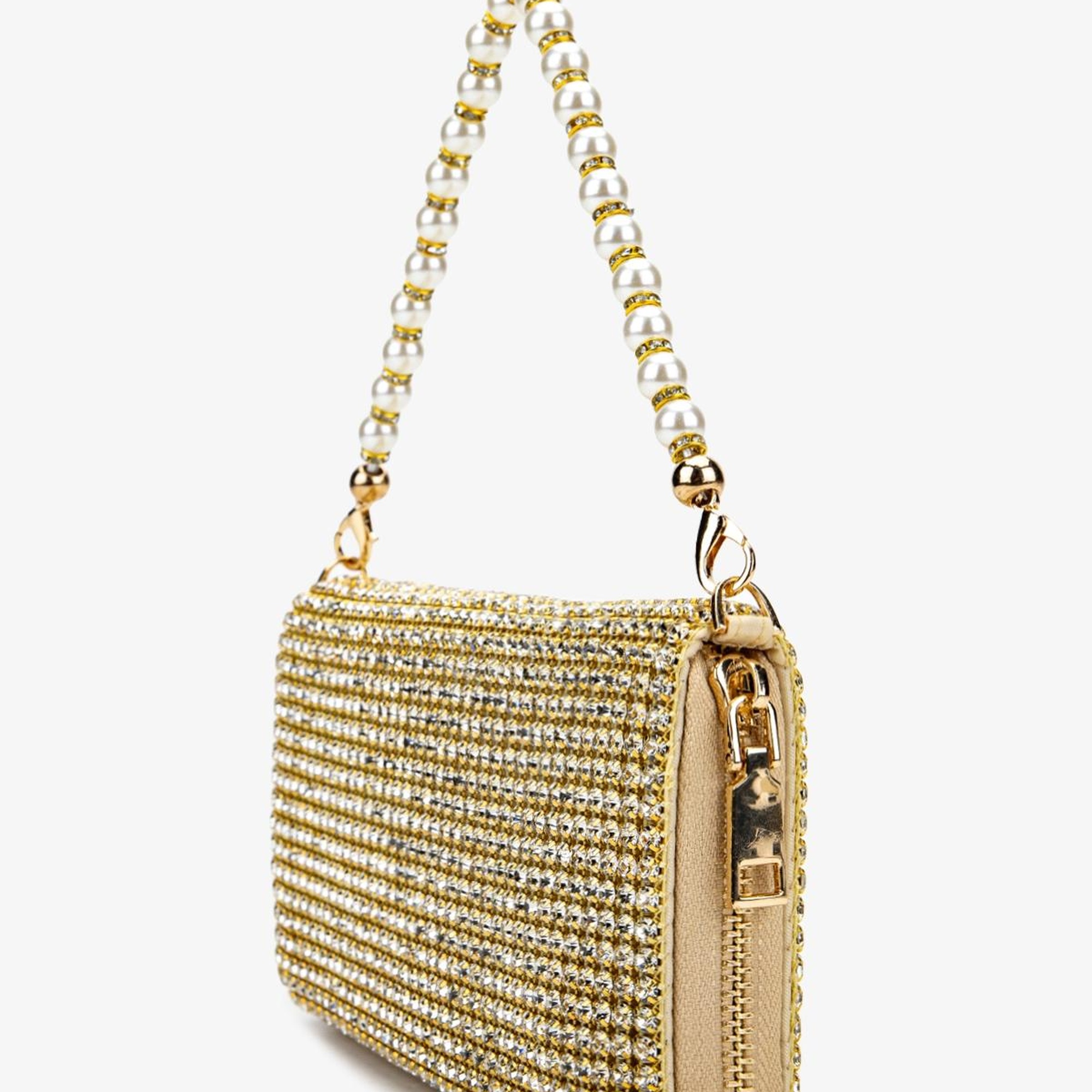 Valmenti Kadın Vegan Gold Omuz Çanta