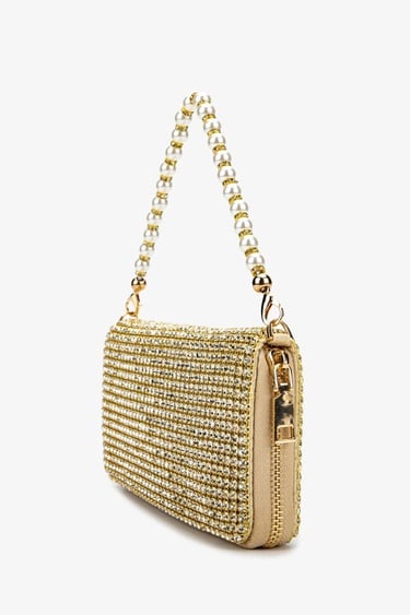  Valmenti Kadın Vegan Gold Omuz Çanta