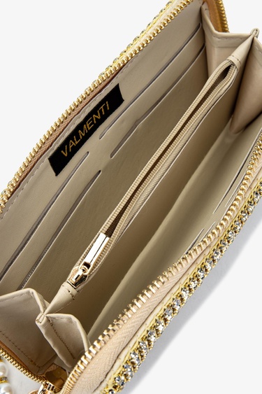  Valmenti Kadın Vegan Gold Omuz Çanta