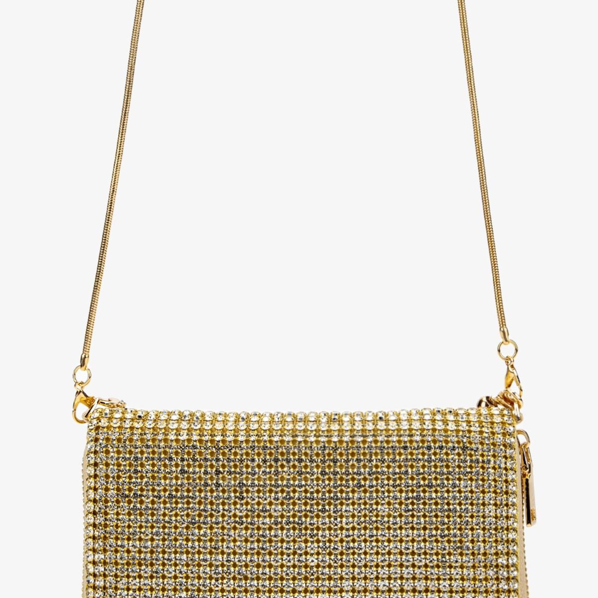 Valmenti Kadın Vegan Gold Omuz Çanta