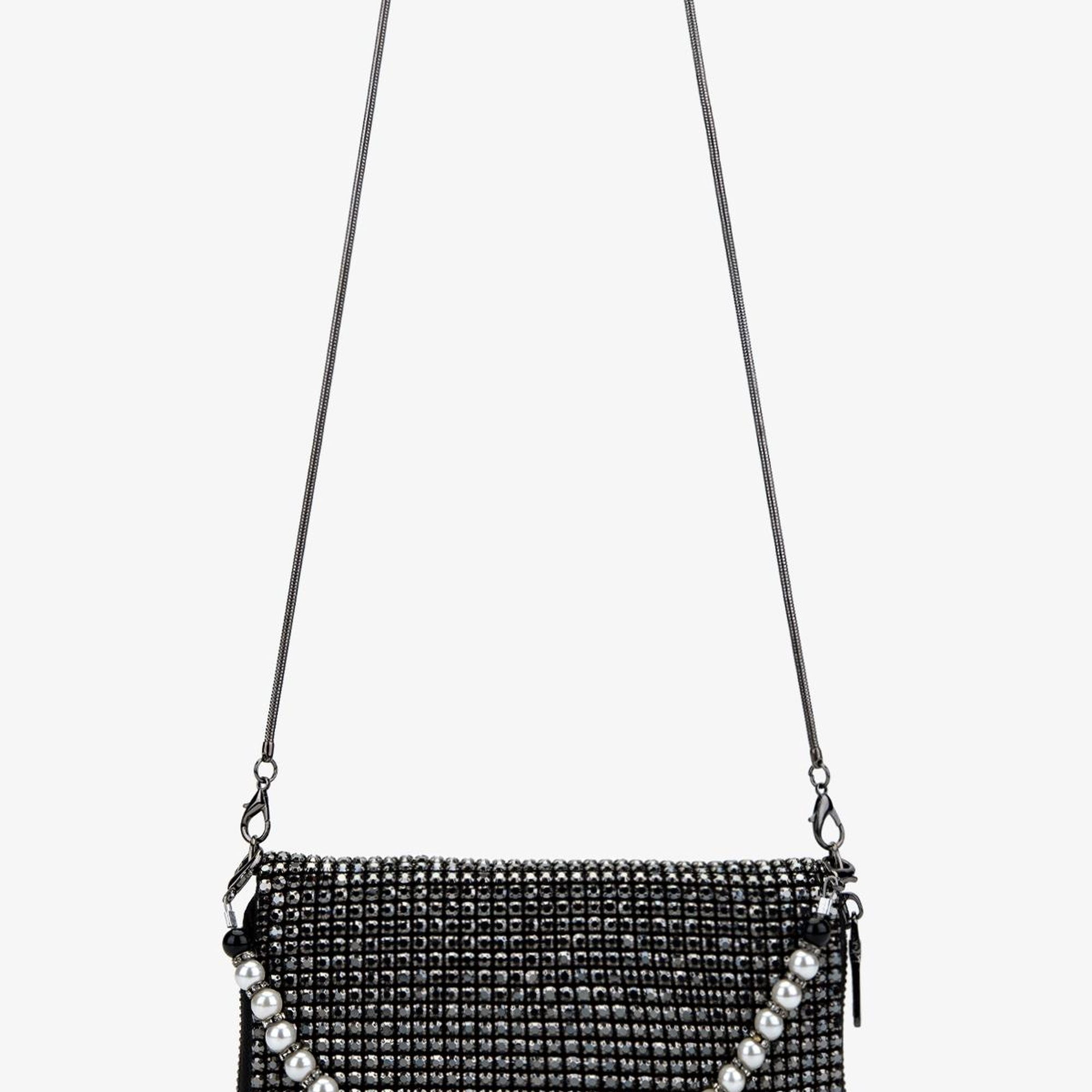 Valmenti Kadın Vegan Metalik Omuz Çanta