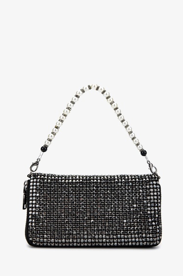  Valmenti Kadın Vegan Metalik Omuz Çanta