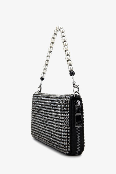  Valmenti Kadın Vegan Metalik Omuz Çanta