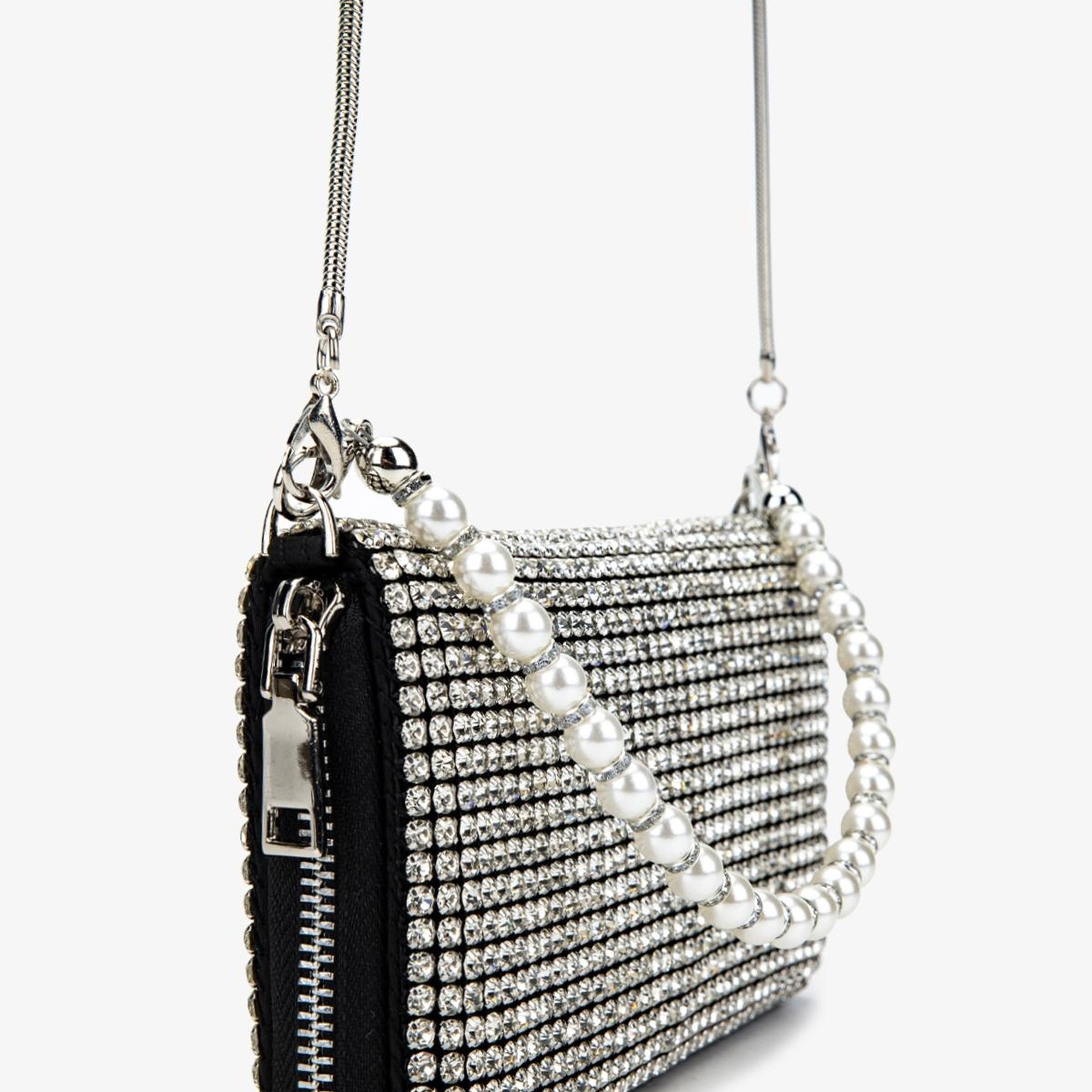 Valmenti Kadın Vegan Gri Omuz Çanta