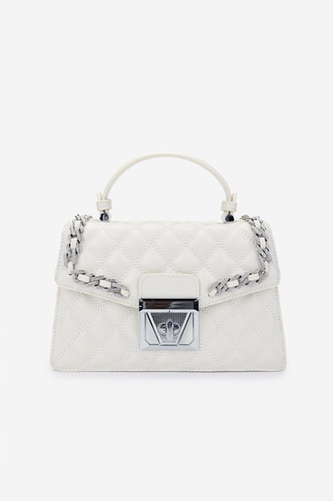  Valmenti Kadın Vegan Bej Omuz Çanta