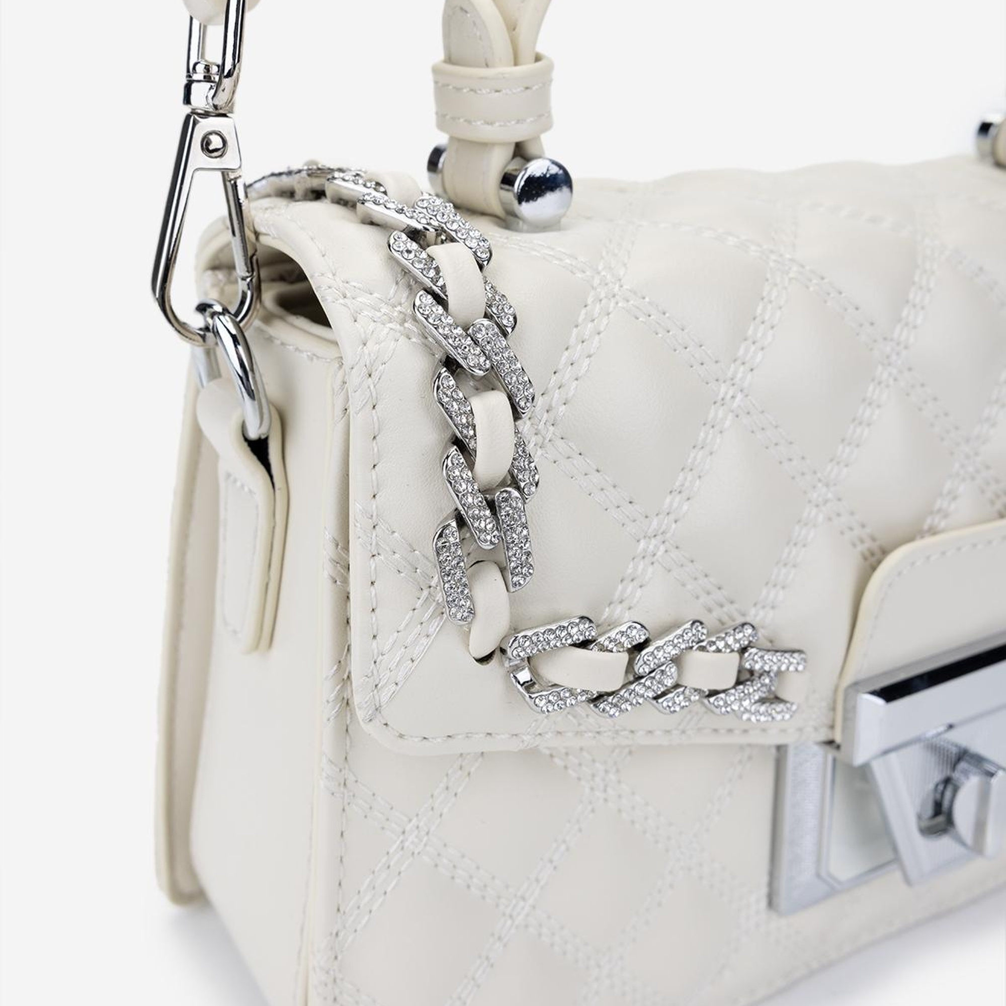 Valmenti Kadın Vegan Bej Omuz Çanta