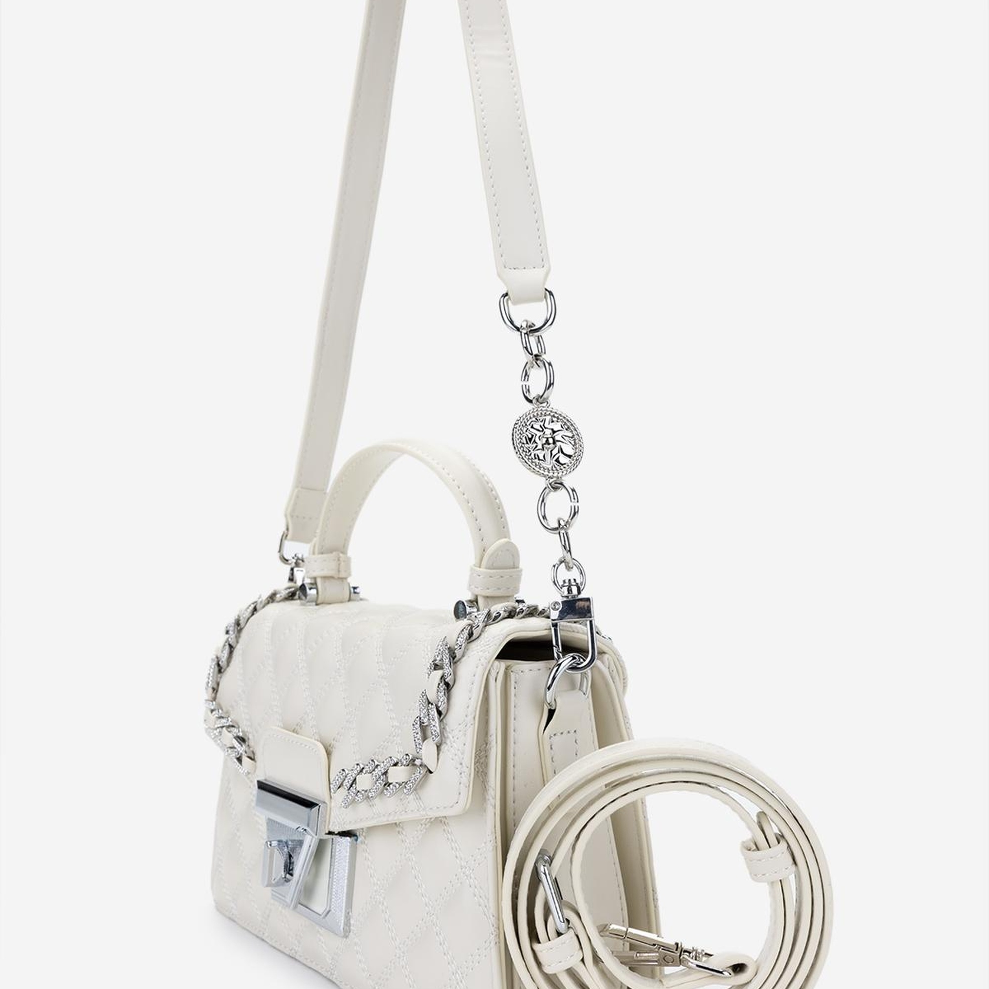 Valmenti Kadın Vegan Bej Omuz Çanta