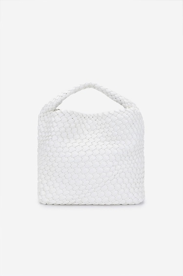  Valmenti Kadın Vegan Beyaz Omuz Çanta