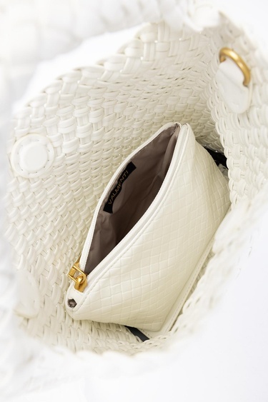  Valmenti Kadın Vegan Beyaz Omuz Çanta