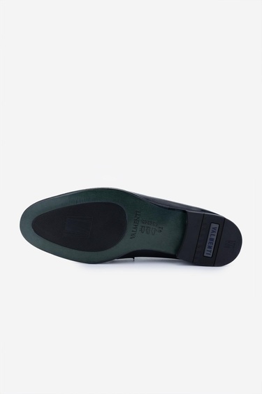  Valmenti Erkek Hakiki Deri Lacivert Klasik Ayakkabı