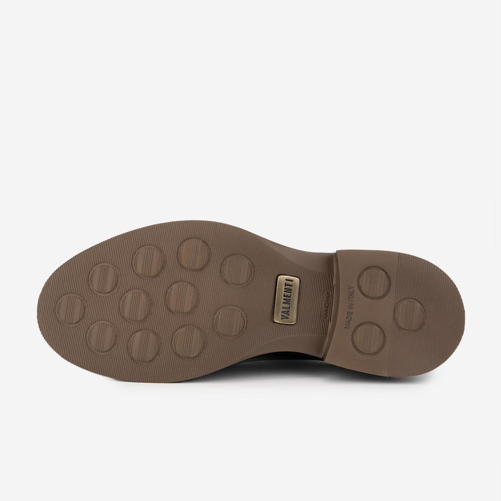 Valmenti Erkek Hakiki Deri Kahverengi Klasik Ayakkabı