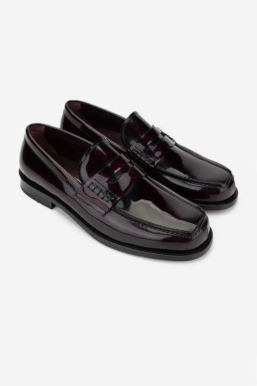  Valmenti Erkek Hakiki Deri Bordo Klasik Ayakkabı