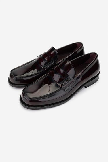  Valmenti Erkek Hakiki Deri Bordo Klasik Ayakkabı