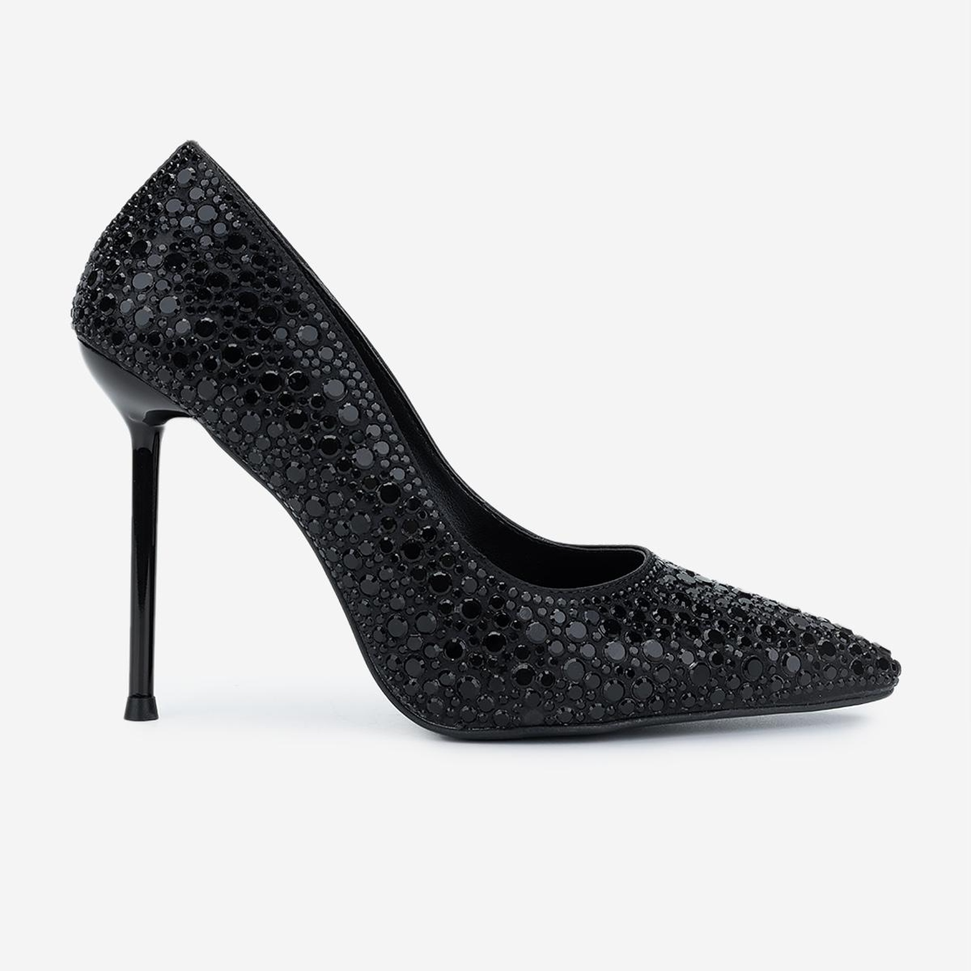 Valmenti Kadın Vegan Siyah Topuklu Ayakkabı