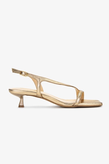  Valmenti Kadın Dore Topuklu Ayakkabı