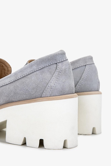  Valmenti Kadın Hakiki Deri Taş Süet Topuklu Ayakkabı