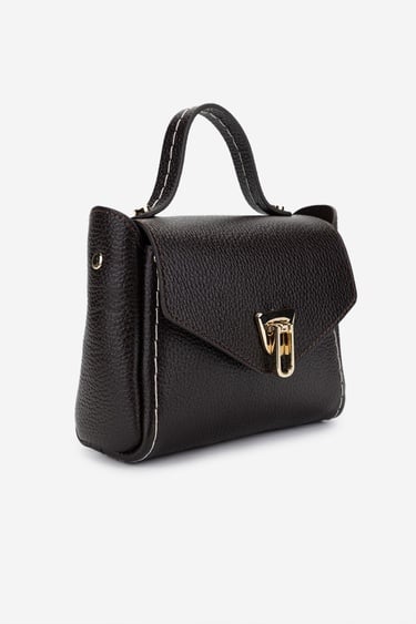  Valmenti Kadın Hakiki Deri Postacı Çanta