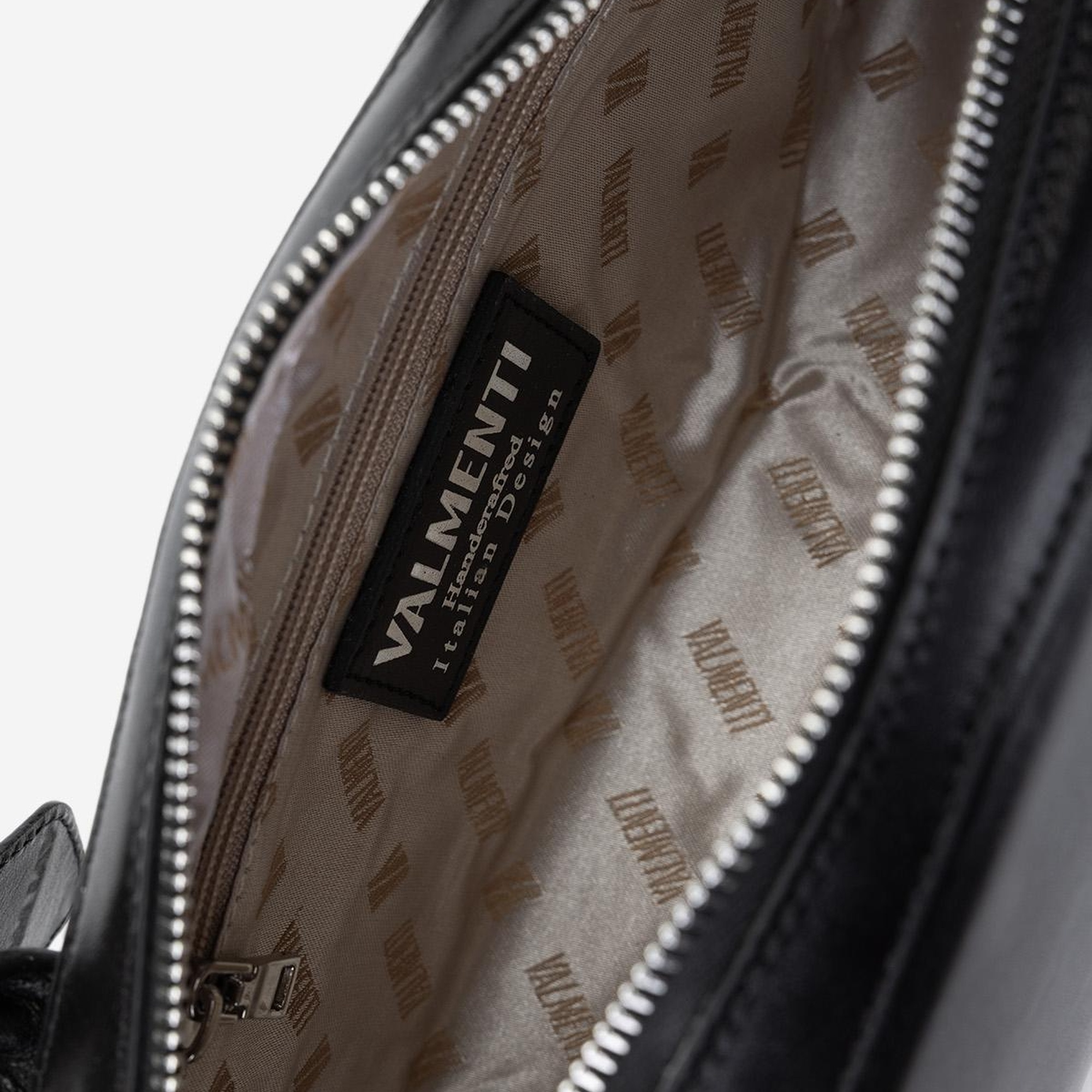 Valmenti Kadın Hakiki Deri Siyah Deri Kol Çantası