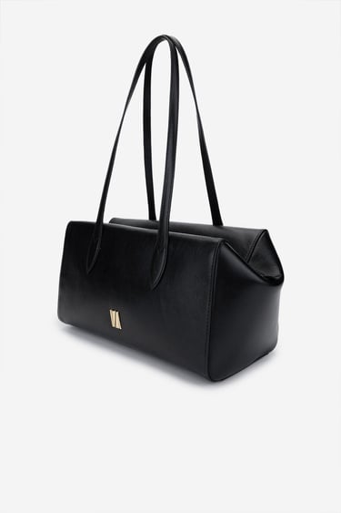  Valmenti Kadın Hakiki Deri Siyah Deri Omuz Çanta