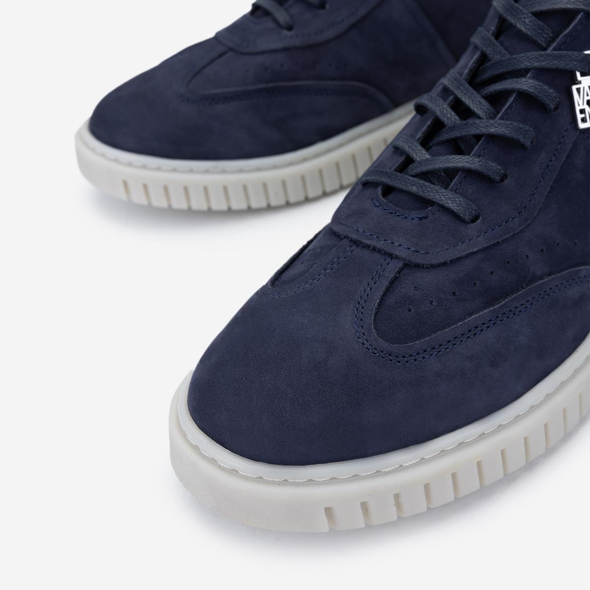 Valmenti Erkek Hakiki Deri Lacivert Nubuk Sneakers & Spor Ayakkabı