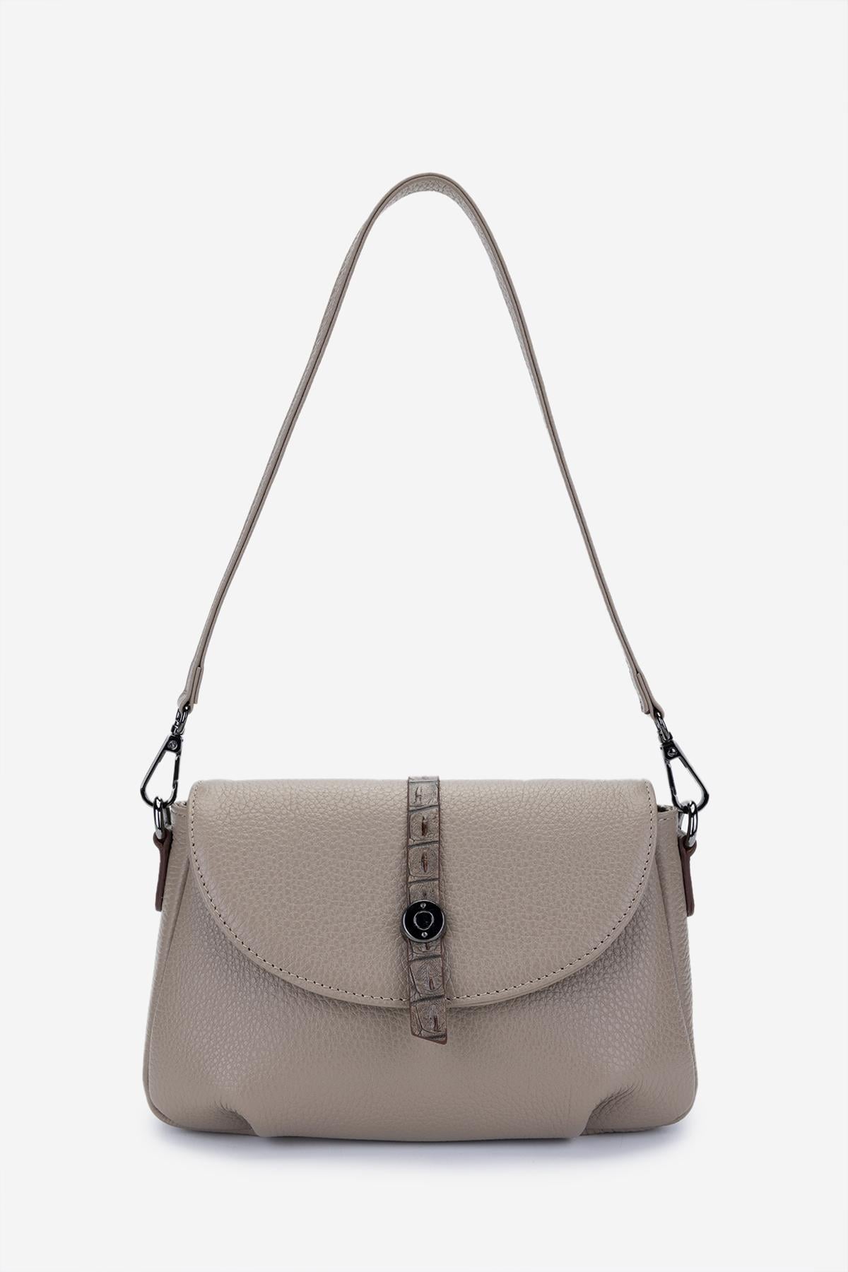  Valmenti Kadın Hakiki Deri Vizon Floter Kol Çantası