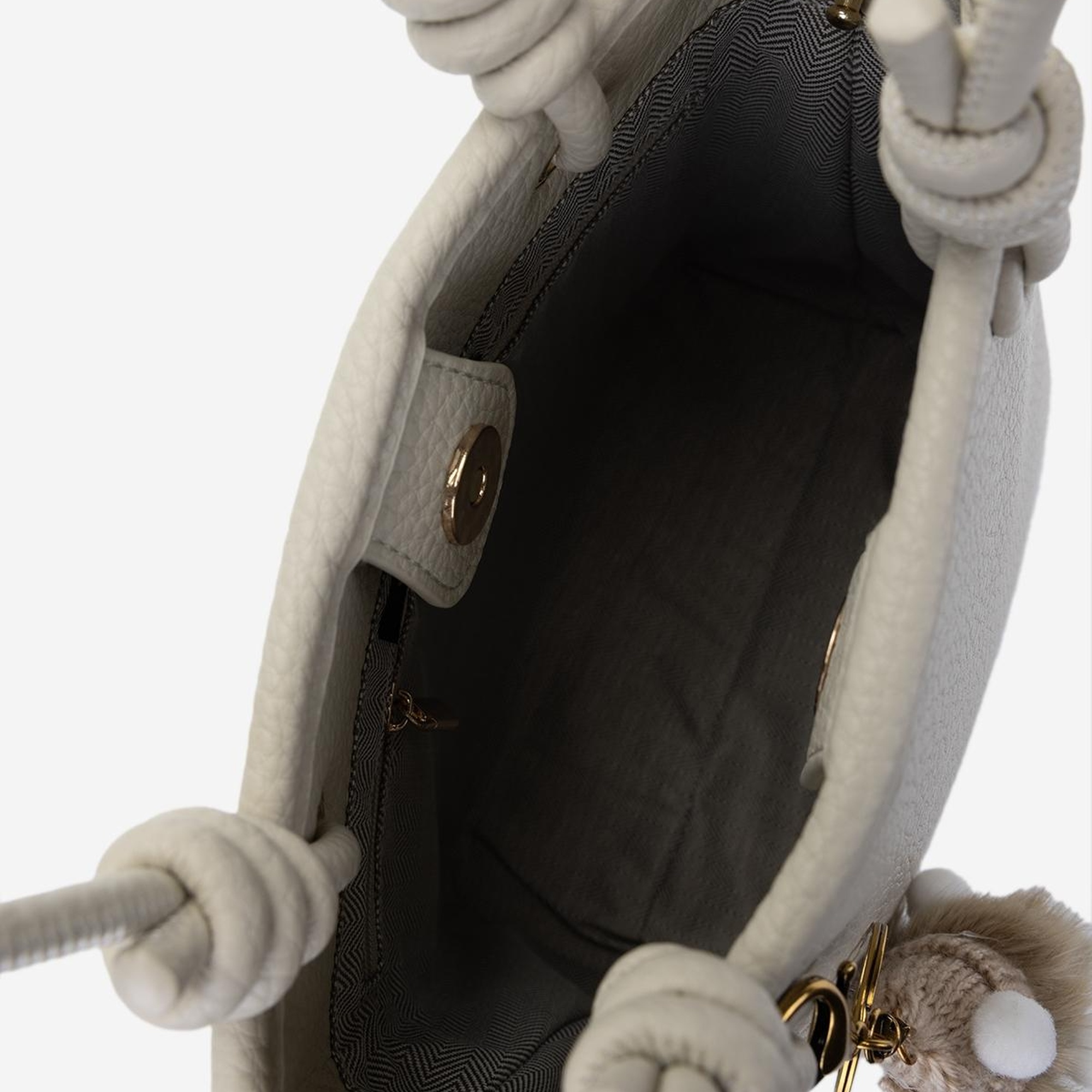 Valmenti Kadın Vegan Bej Omuz Çanta