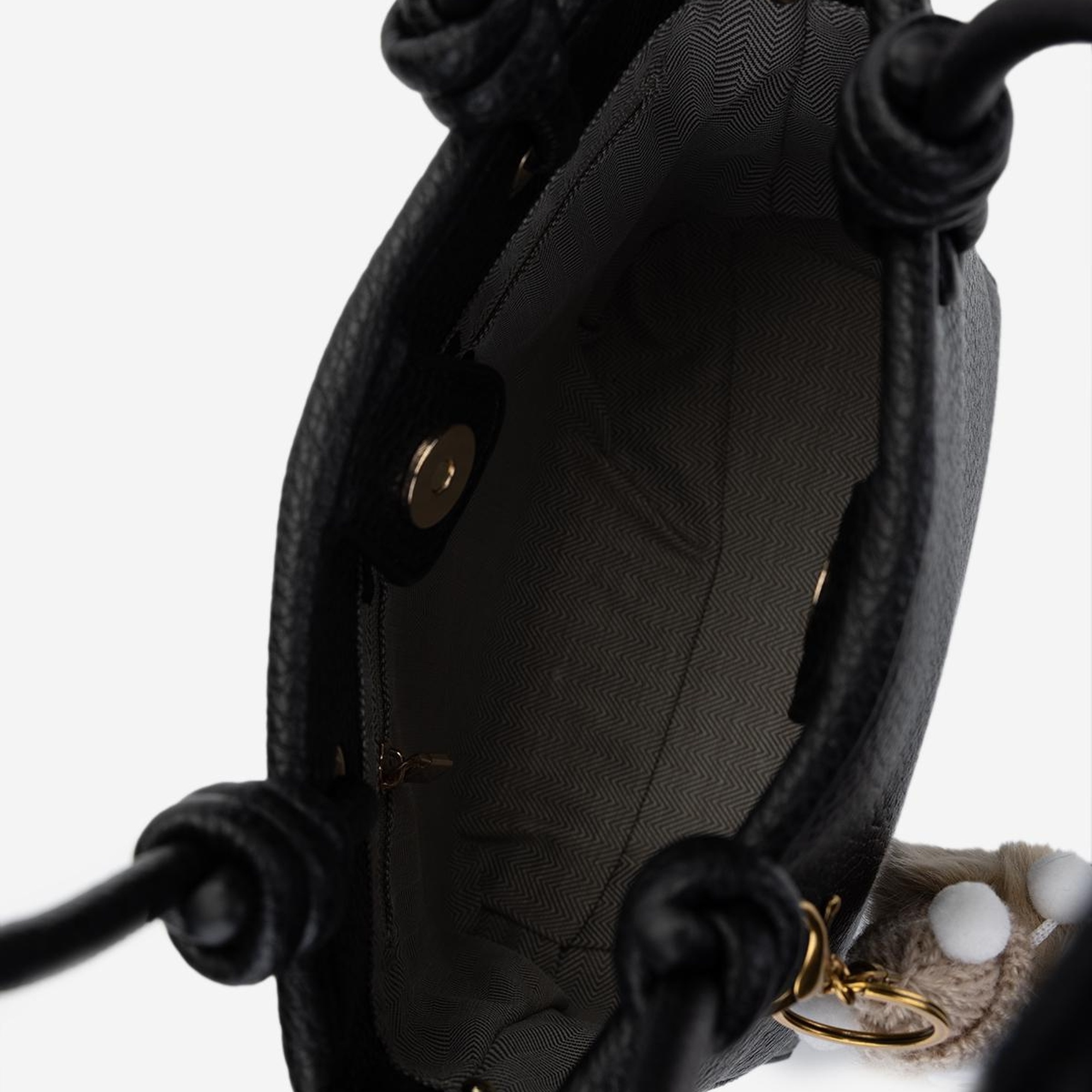 Valmenti Kadın Vegan Siyah Omuz Çanta