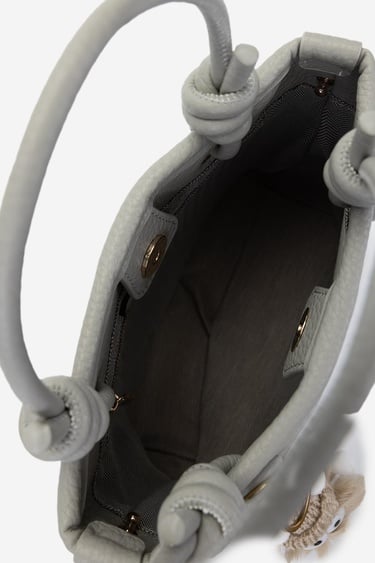  Valmenti Kadın Vegan Gri Omuz Çanta