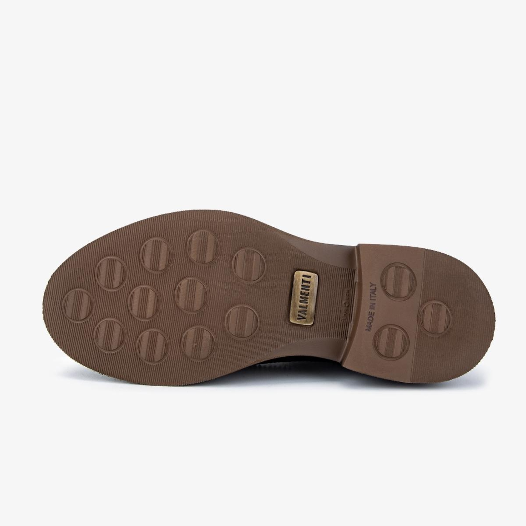 Valmenti Erkek Hakiki Deri Kahverengi Klasik Ayakkabı