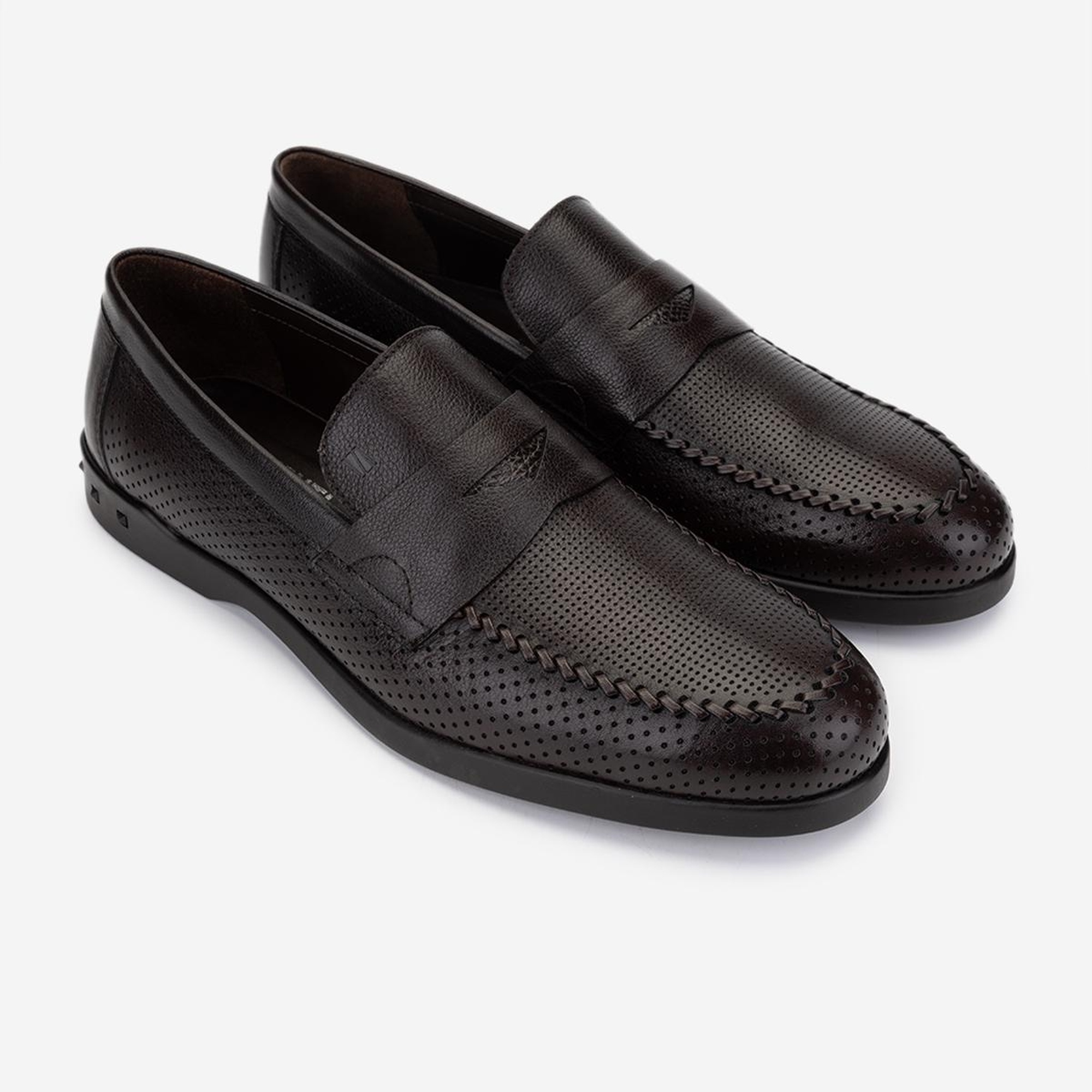 Valmenti Erkek Hakiki Deri Loafer Ayakkabı