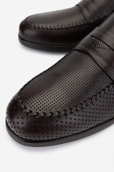  Valmenti Erkek Hakiki Deri Loafer Ayakkabı