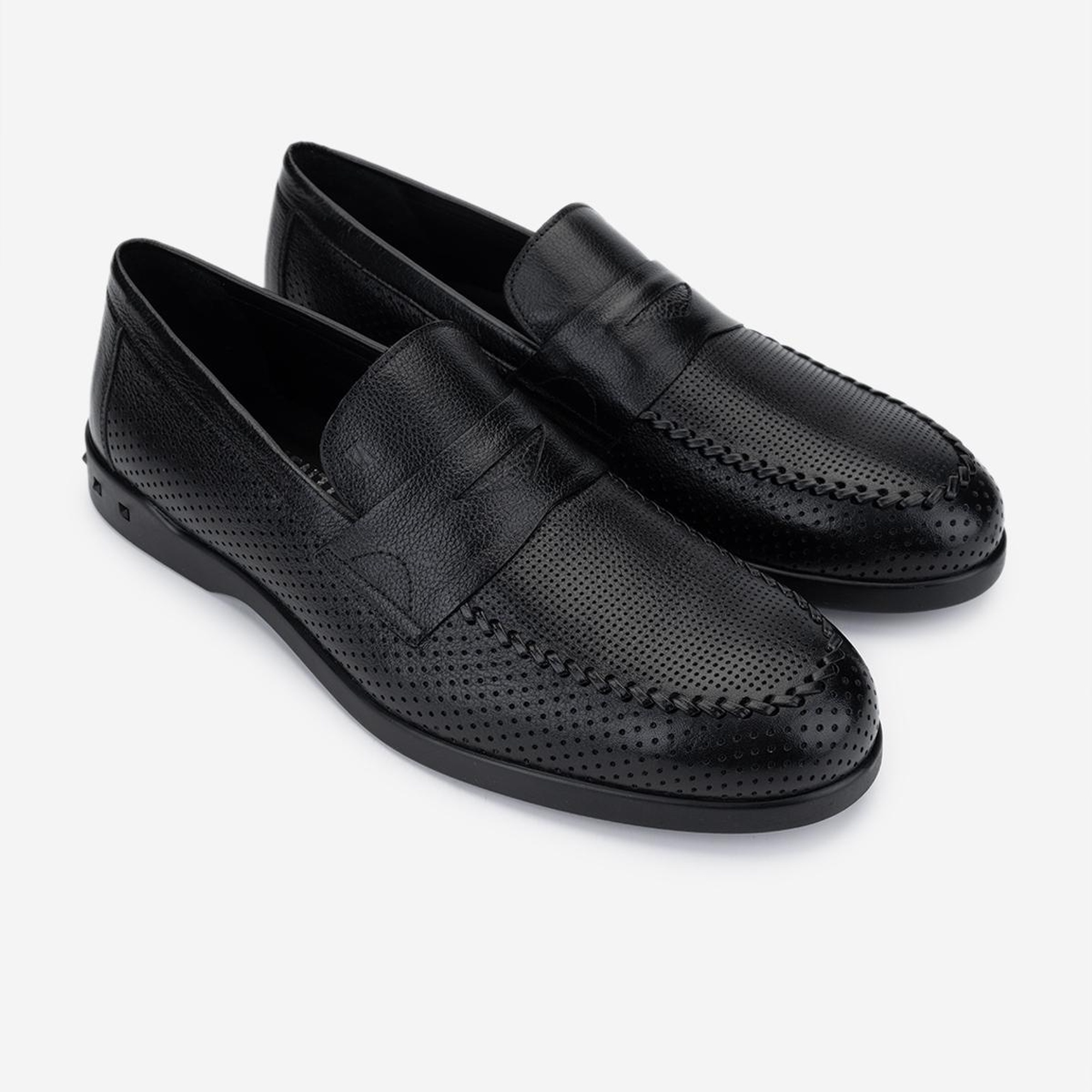 Valmenti Erkek Hakiki Deri Loafer Ayakkabı