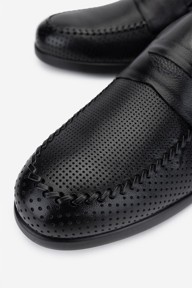  Valmenti Erkek Hakiki Deri Loafer Ayakkabı