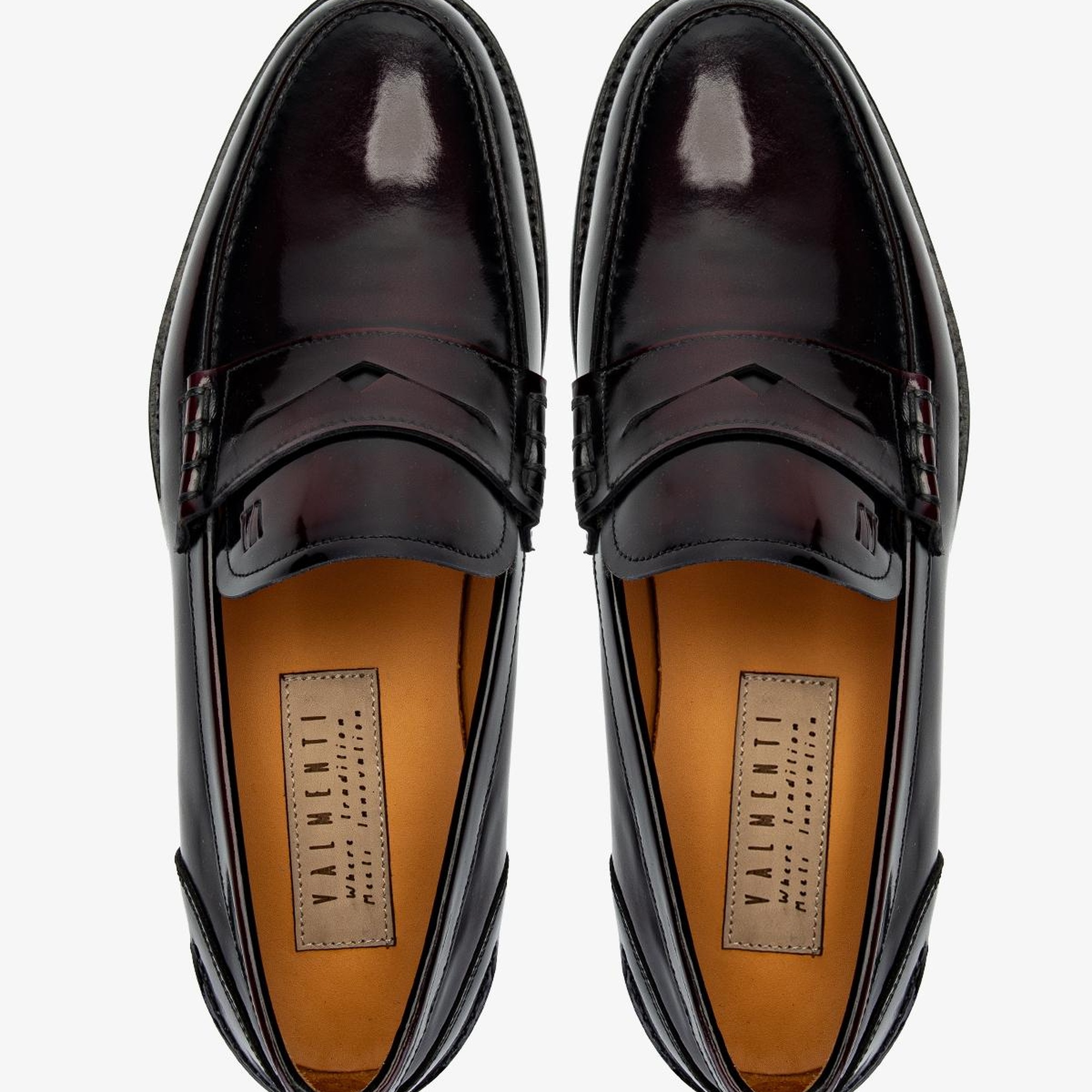 Valmenti Erkek Hakiki Deri Bordo Klasik Ayakkabı