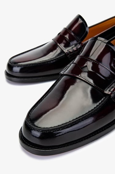  Valmenti Erkek Hakiki Deri Bordo Klasik Ayakkabı