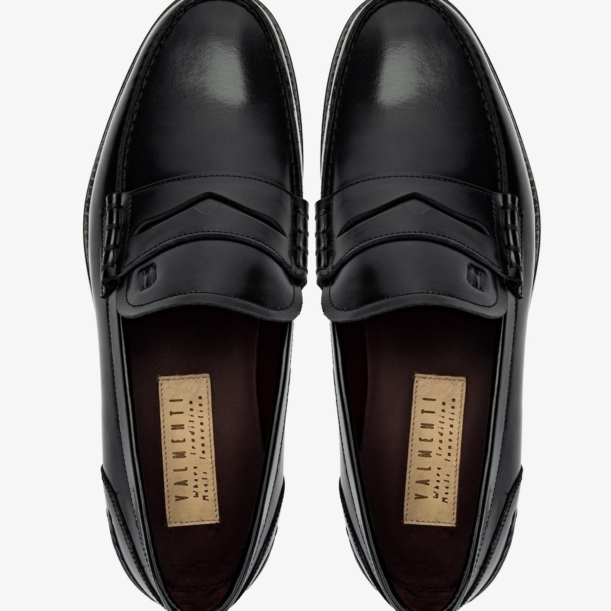 Valmenti Erkek Hakiki Deri Siyah Açma Klasik Ayakkabı
