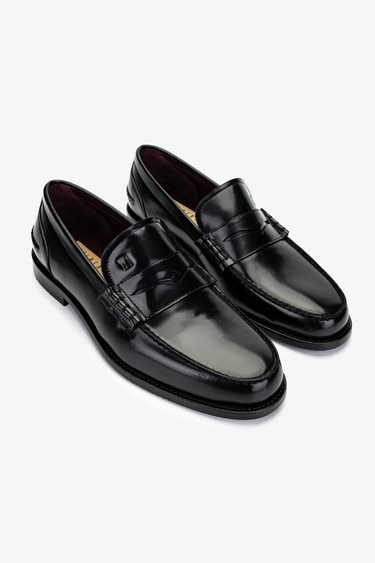  Valmenti Erkek Hakiki Deri Siyah Açma Klasik Ayakkabı