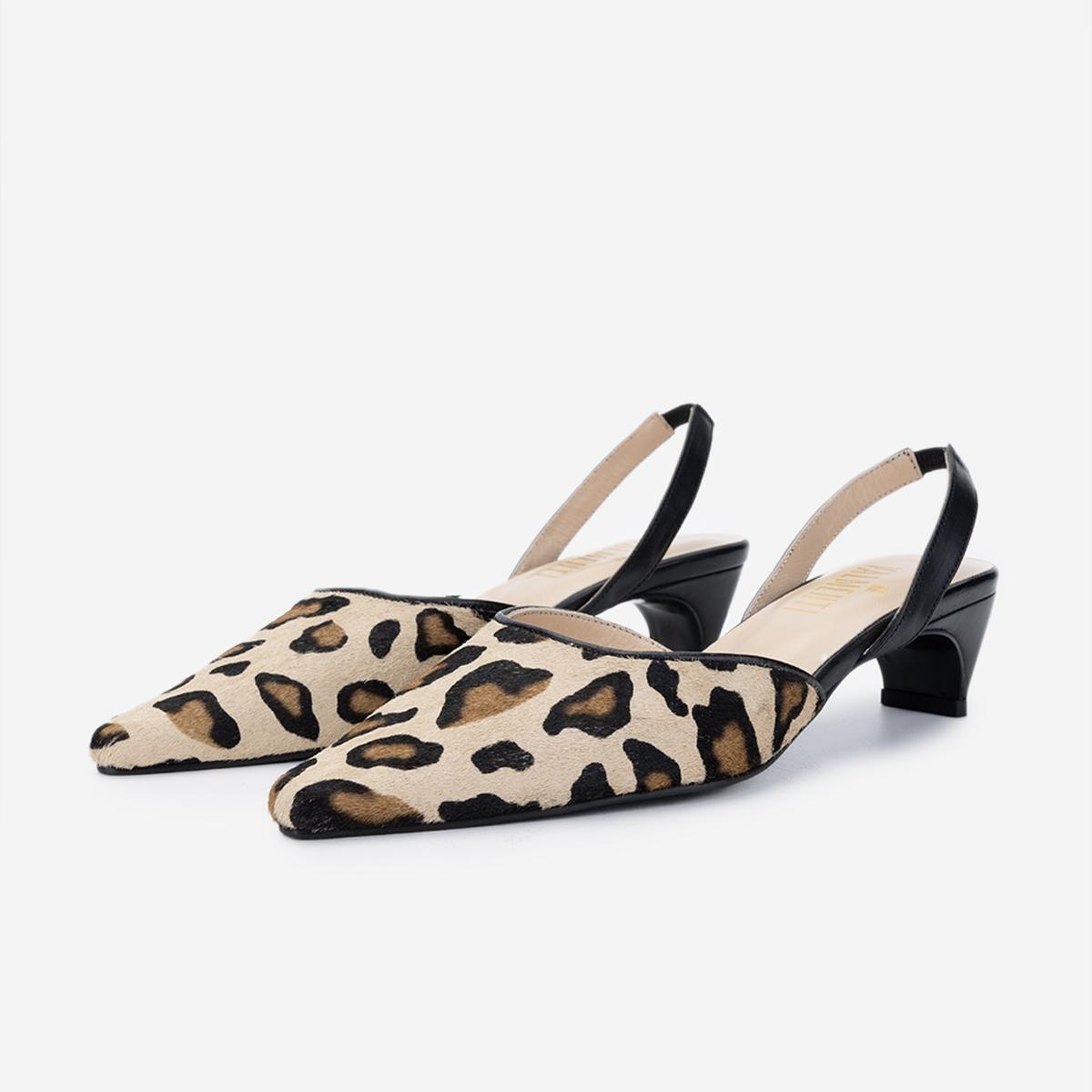 Valmenti Kadın Leopar Topuklu Ayakkabı